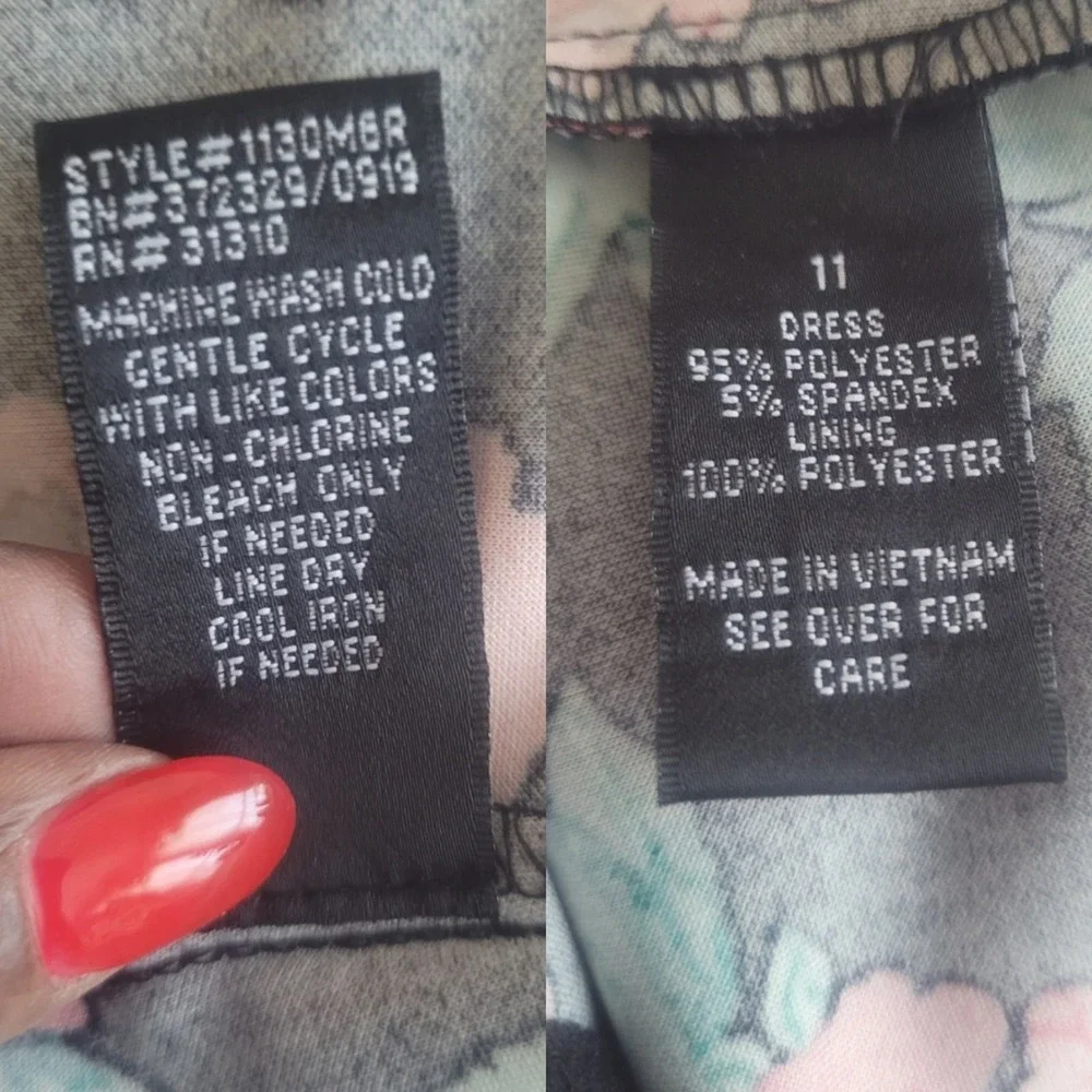 by & by Bodycon Floral Dress Size 11 - Picture 6 of 6